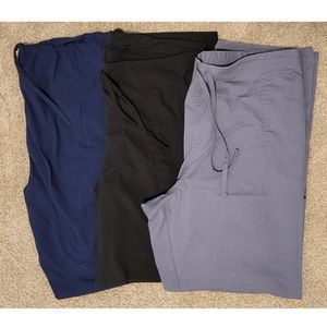 Set of 3 - Scrubstar Unisex Essential Scrub Pants